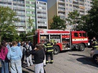 Cvičná evakuace školy