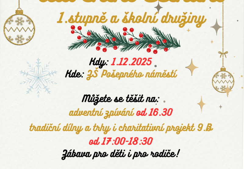 Pozvánka na adventní setkání