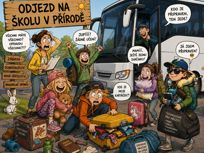 ŠKOLA V PŘÍRODĚ 2026 - info k odjezdu