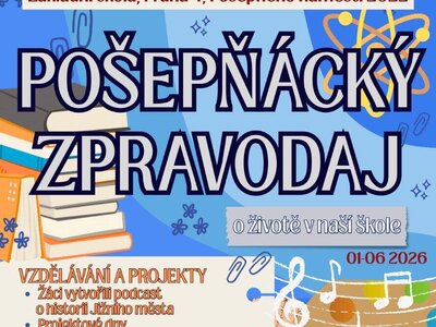 Pošepňácký zpravodaj 3. vydání je tu!