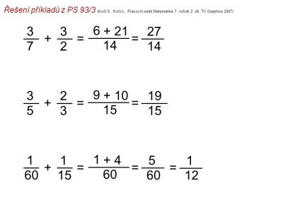 Matematika - plán od 9. do 12.11.